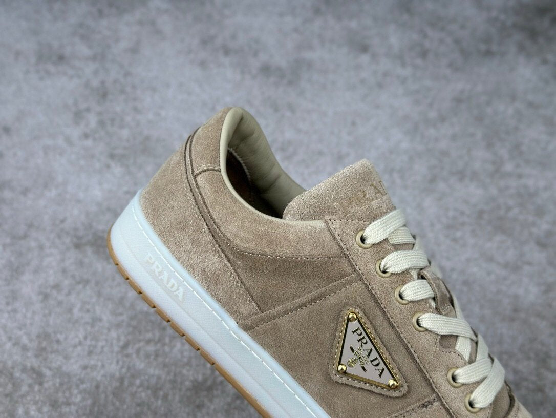 Prada Downtown Delavé Beige Suede