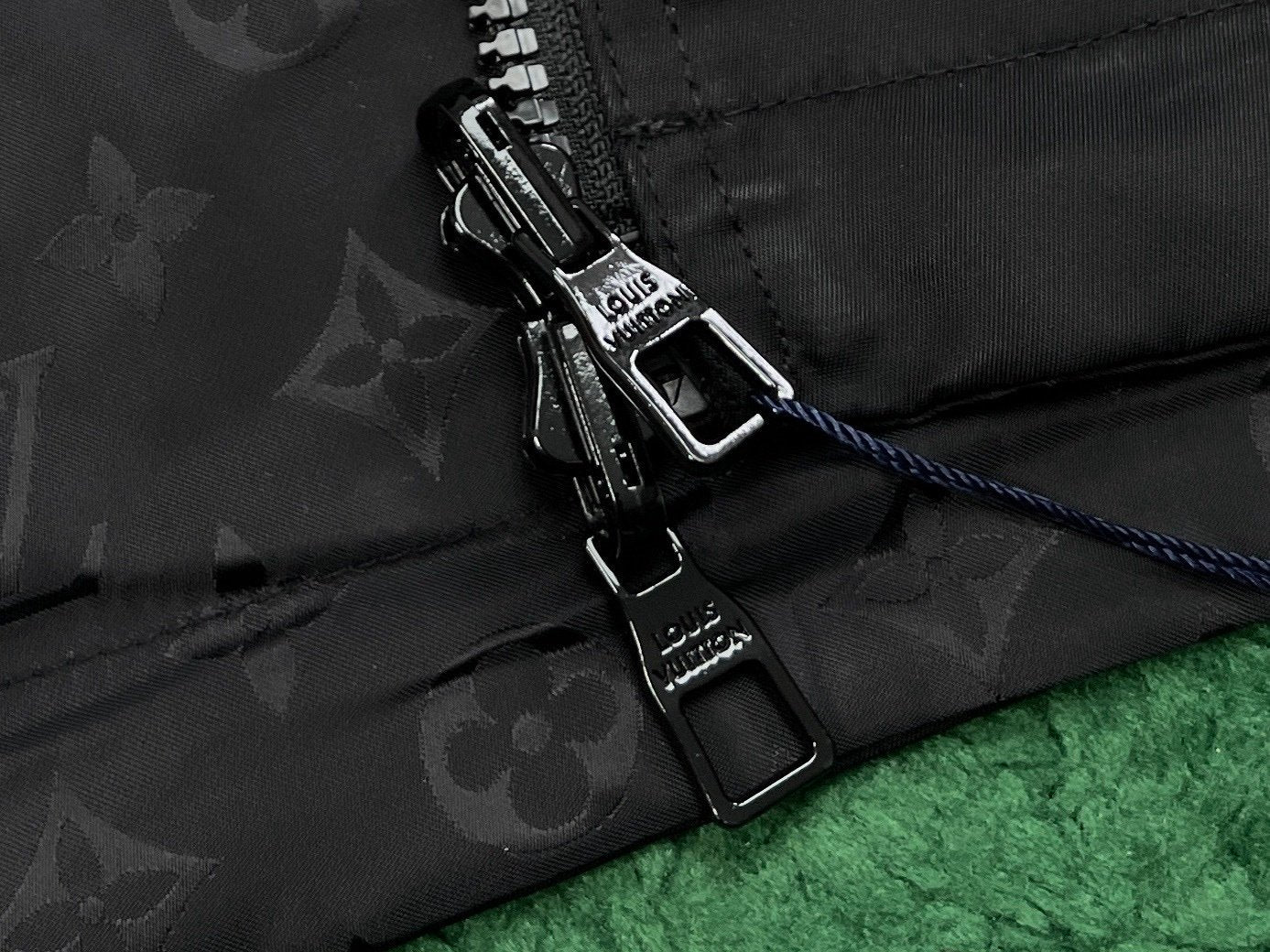 Louis Vuitton Reversible Windbreaker Jacket In Black