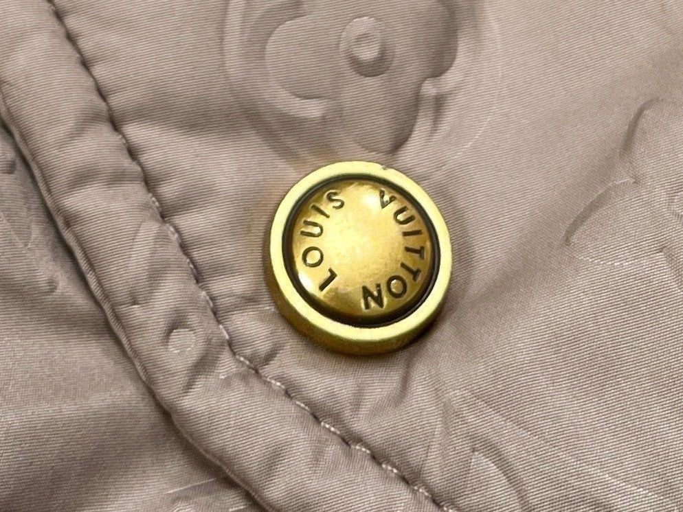 Louis Vuitton Monogram Padded Windbreaker In Beige
