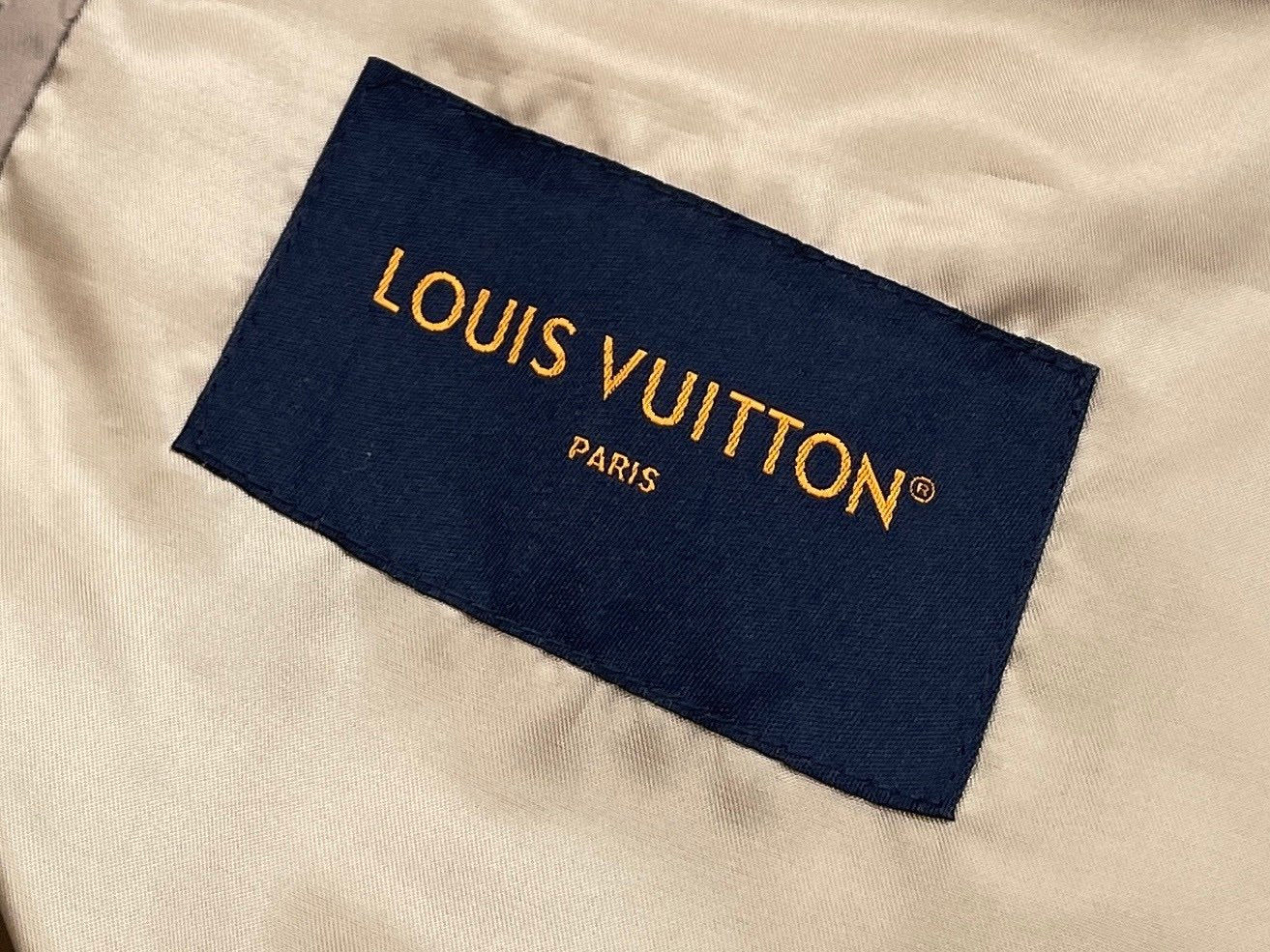 Louis Vuitton Monogram Padded Windbreaker In Beige