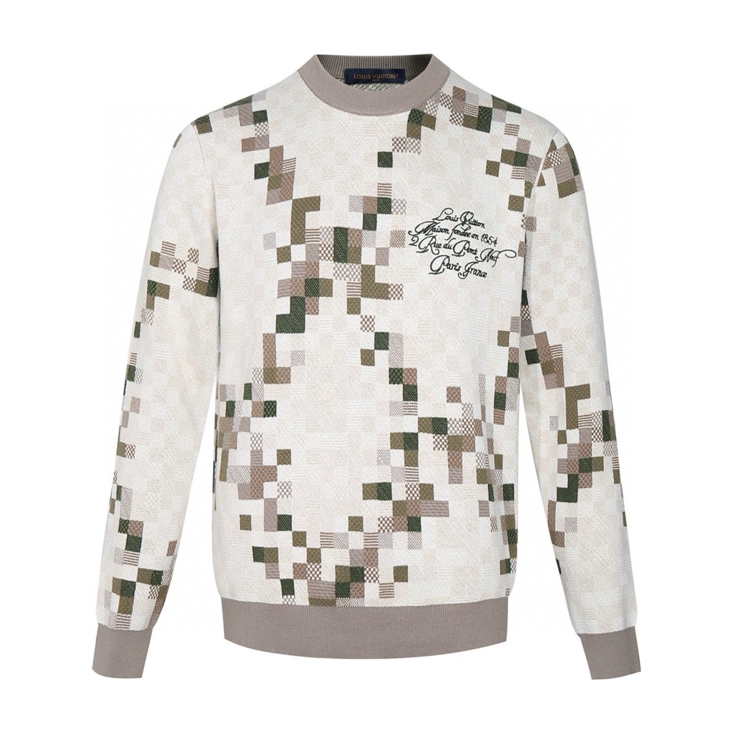 Louis Vuitton Graphic Crewneck White