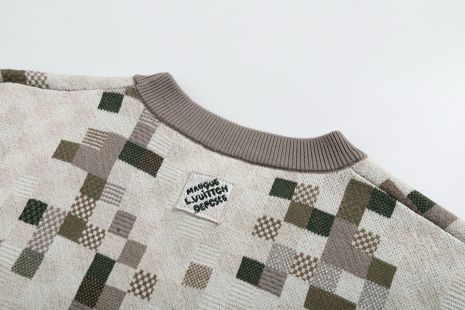 Louis Vuitton Graphic Crewneck White