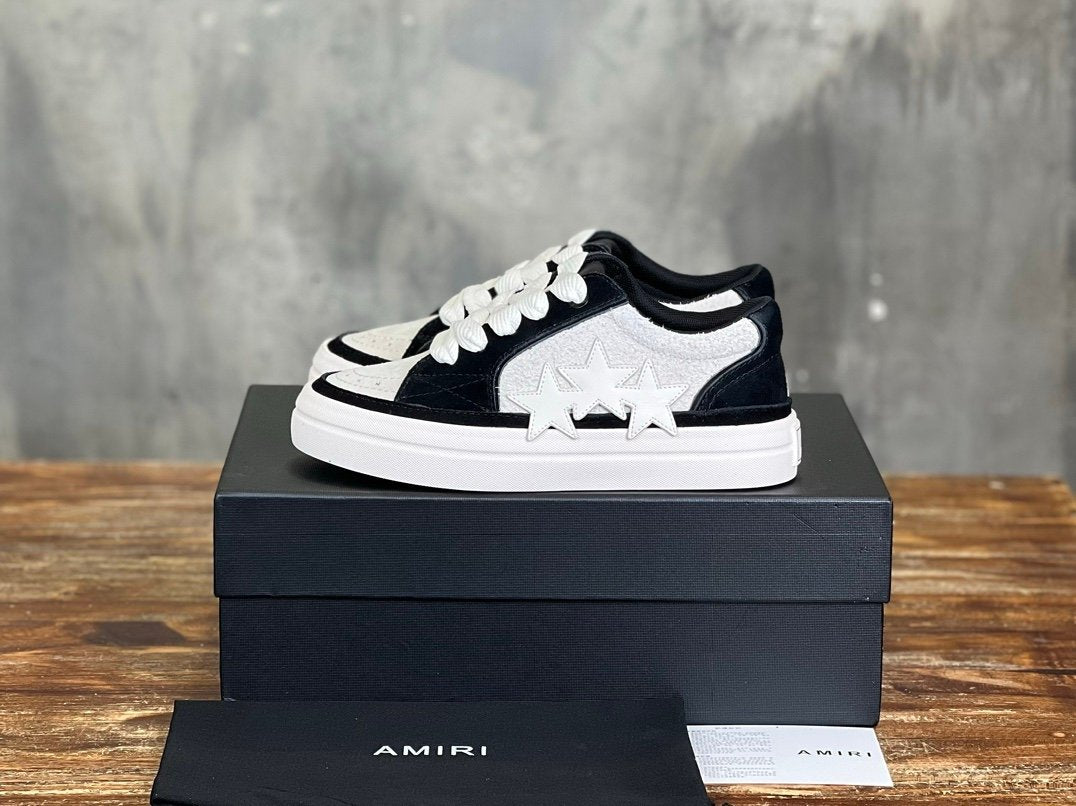 Amiri Low Top Sunset Skate Low Birch Black