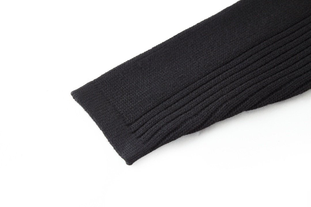 Prada Wool Re-Nylon Pocket Sweater Black