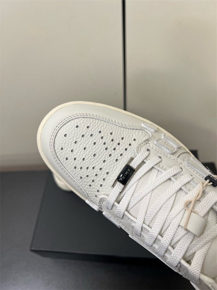Amiri Varsity Skel Low Top White