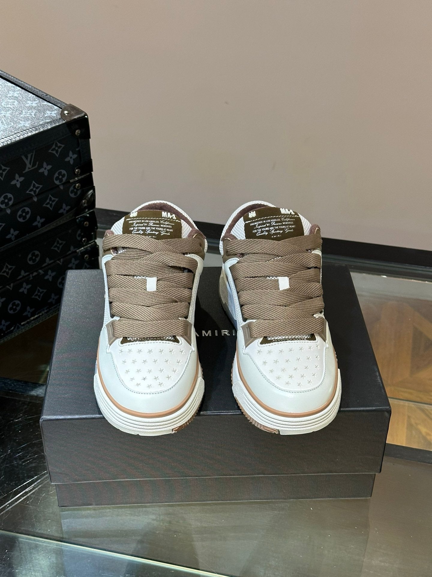 Amiri MA-1 Brown White l