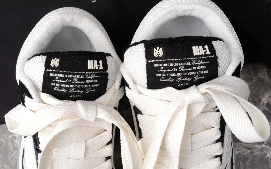 Amiri MA-1 White/Black