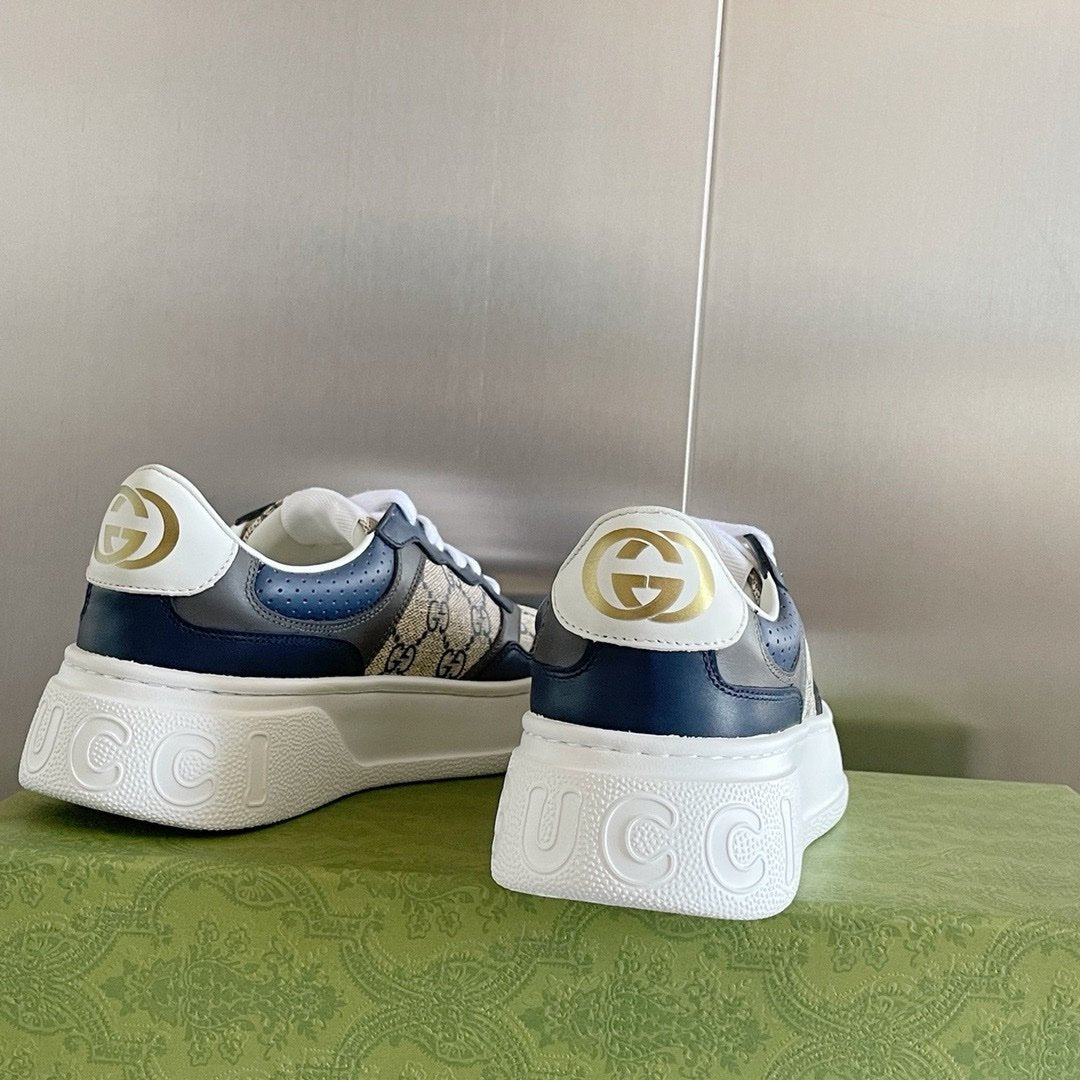 Gucci GG Supreme Beige Navy