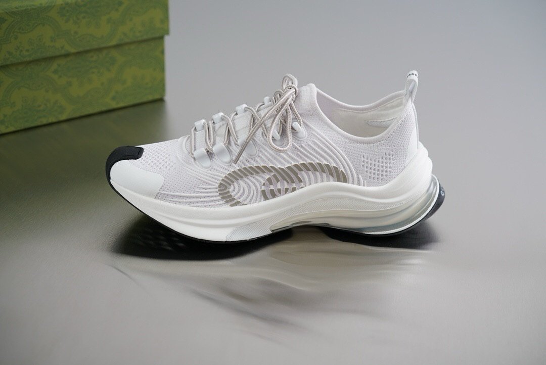 Gucci GG Run Sneaker White Grey