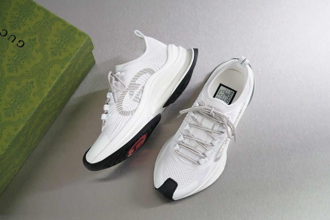 Gucci GG Run Sneaker White Grey