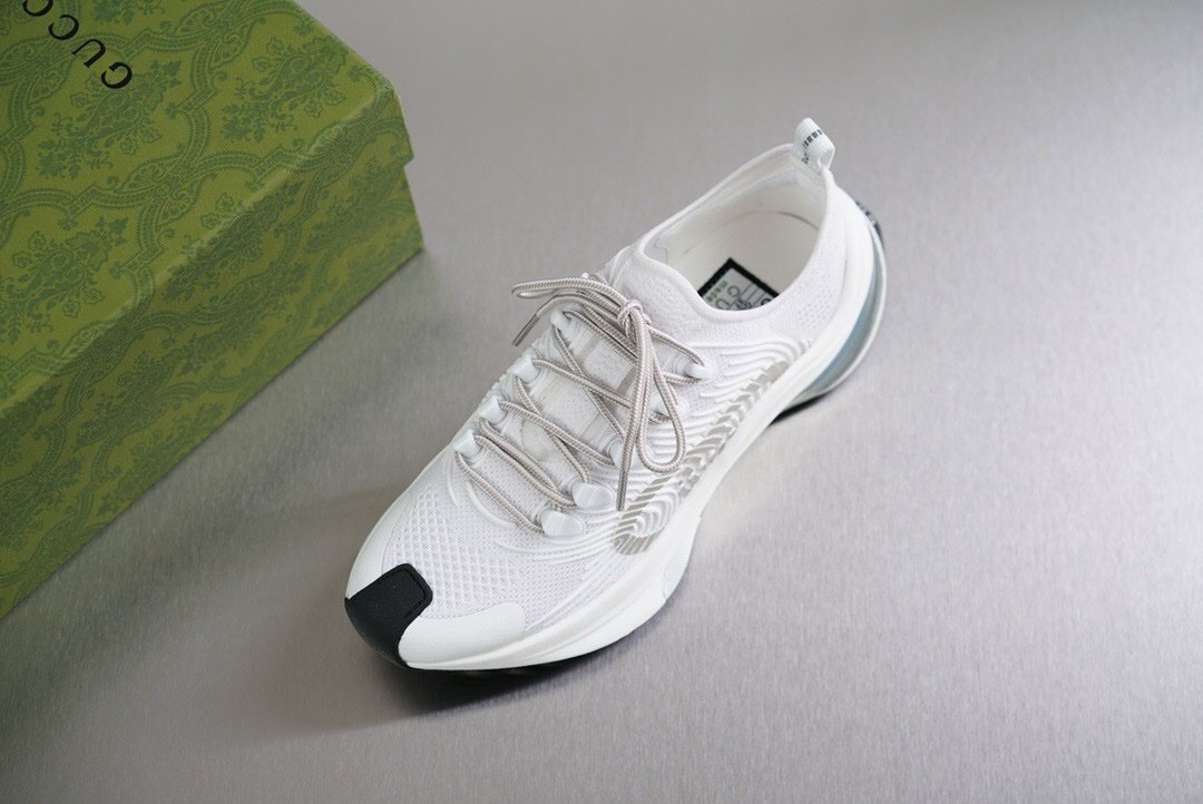 Gucci GG Run Sneaker White Grey