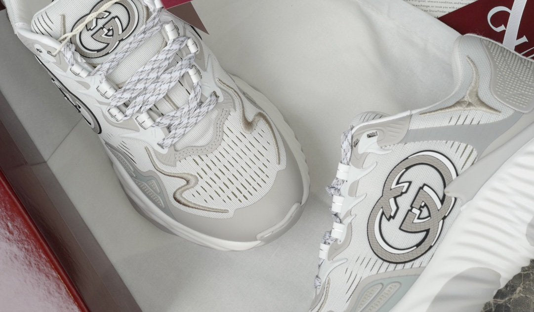 Gucci Ripple Splash White Grey