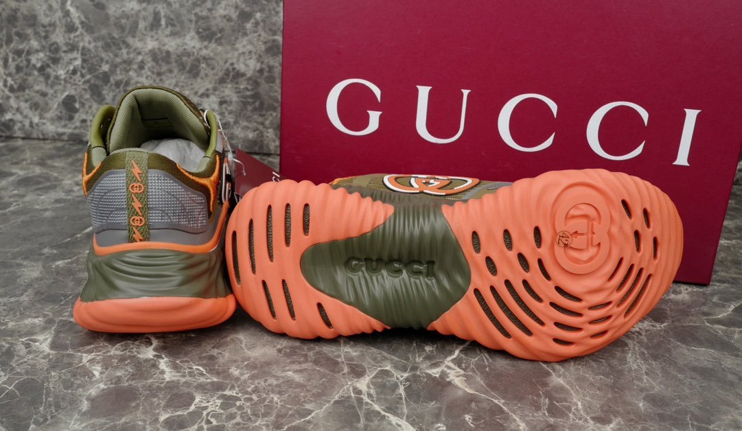 Gucci Ripple Splash Green Orange