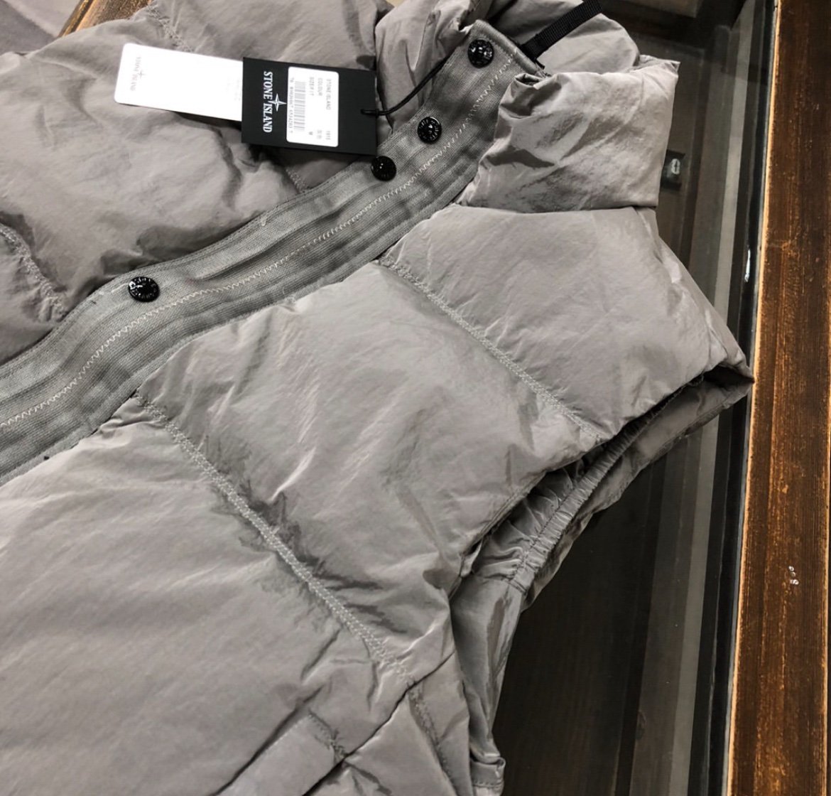 Stone Island Musk Bodywarmer In Grey