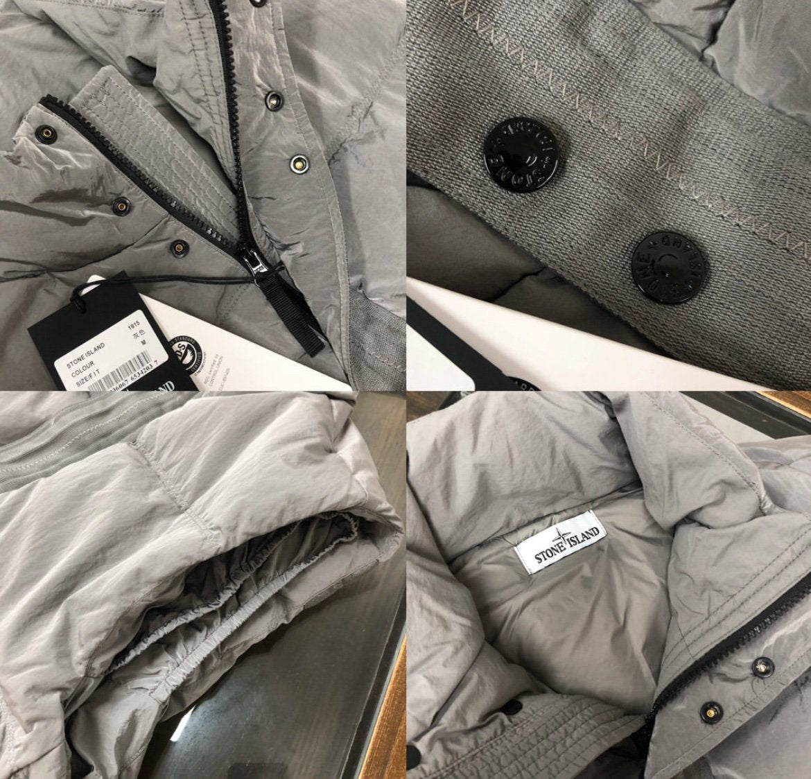 Stone Island Musk Bodywarmer In Grey