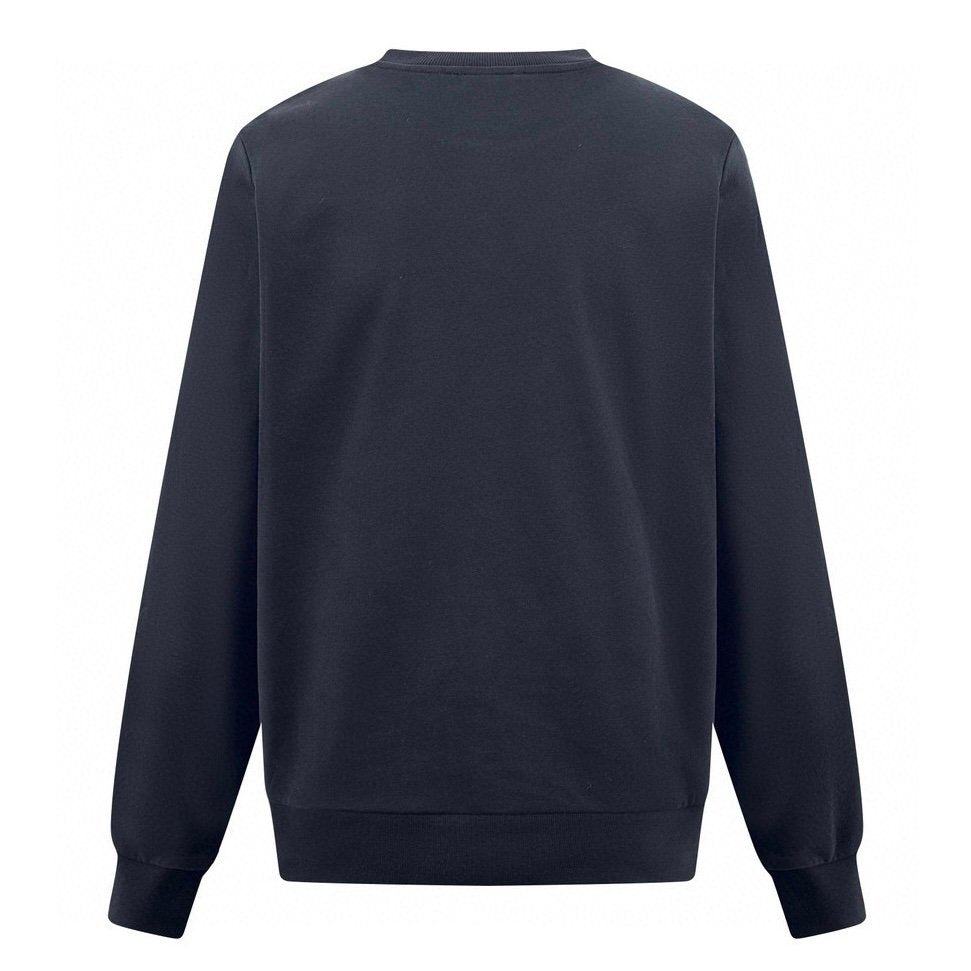 Moncler Navy Blue Cotton & Denim Sweater