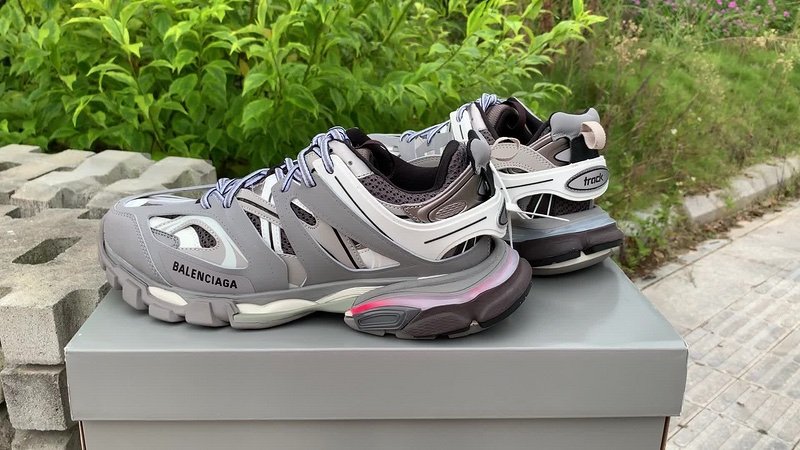 Balenciaga Track Trainer Grey LED