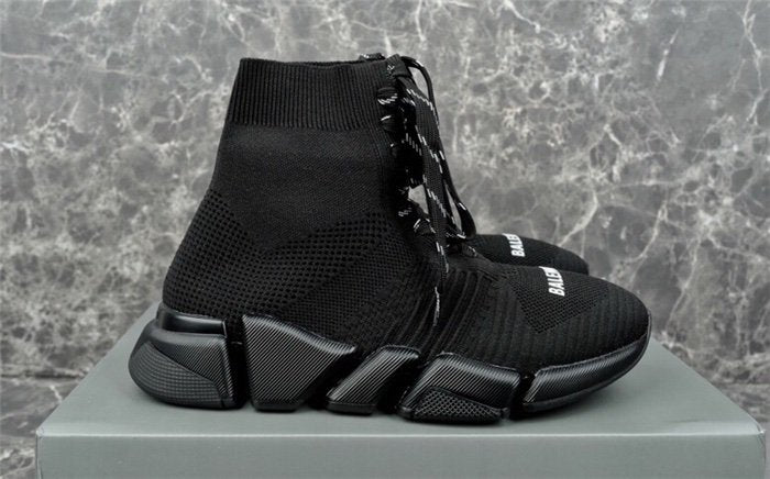 Balenciaga Speed 2.0 Lace Up Black