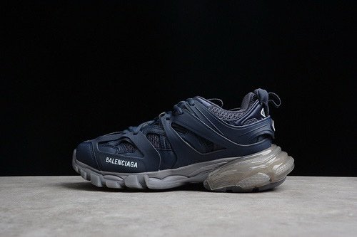 Balenciaga Track Trainer Blue Clear Sole