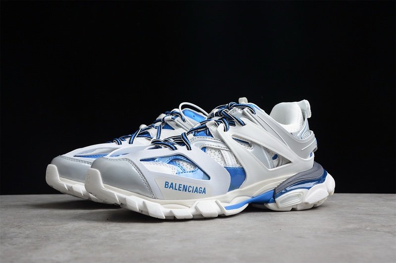 Balenciaga Track Trainer White Blue