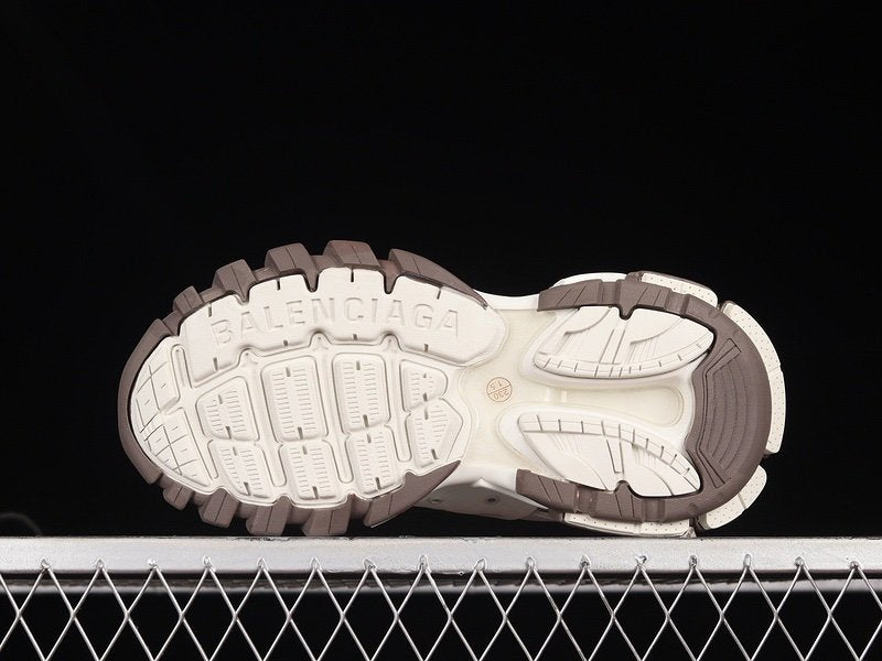 Balenciaga Track Trainer White Brown