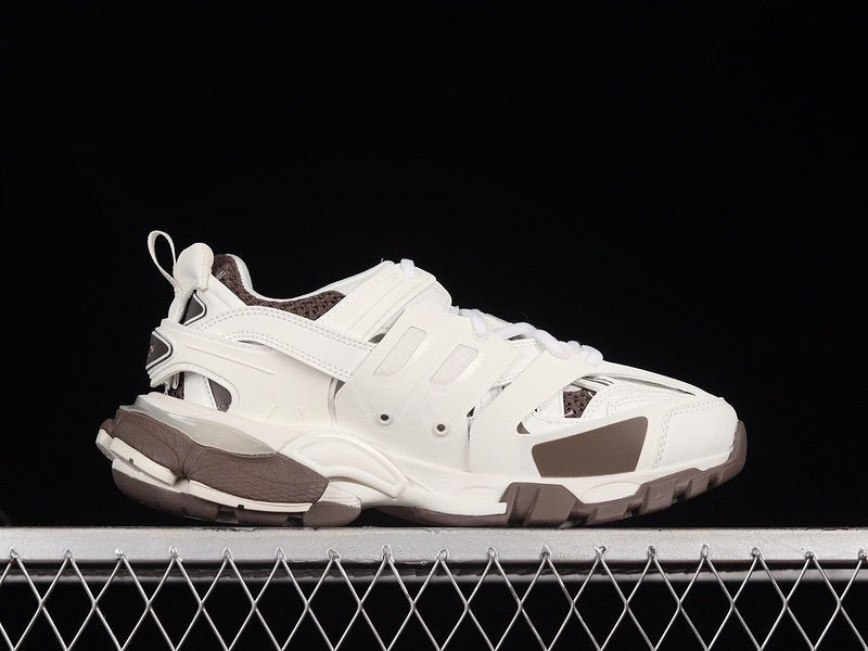 Balenciaga Track Trainer White Brown