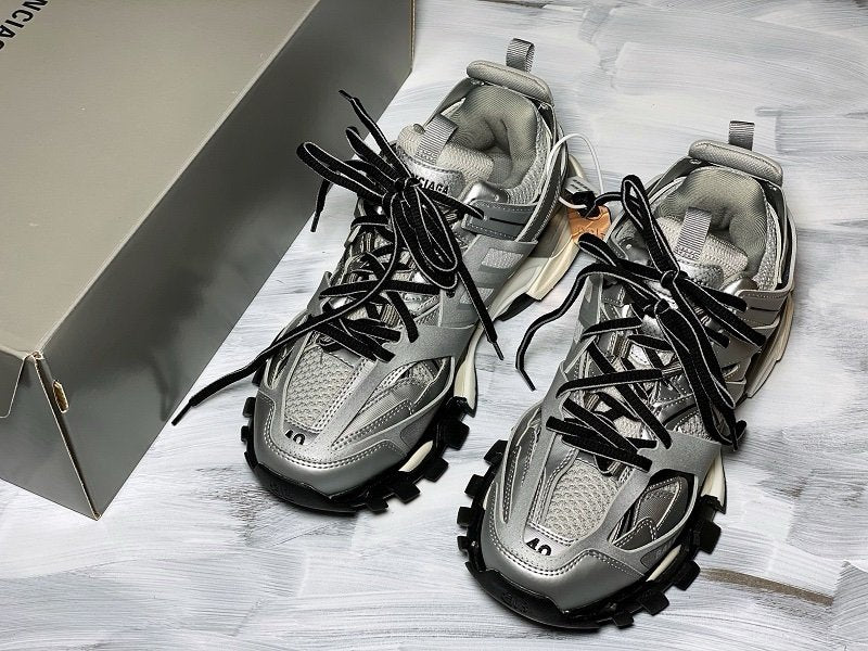 Balenciaga Track Trainer Silver