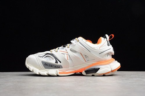 Balenciaga Track Trainer White Orange