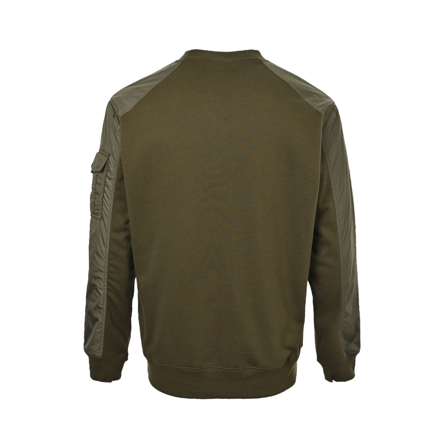 Moncler Olive Green Cotton Blend Sweatshirt
