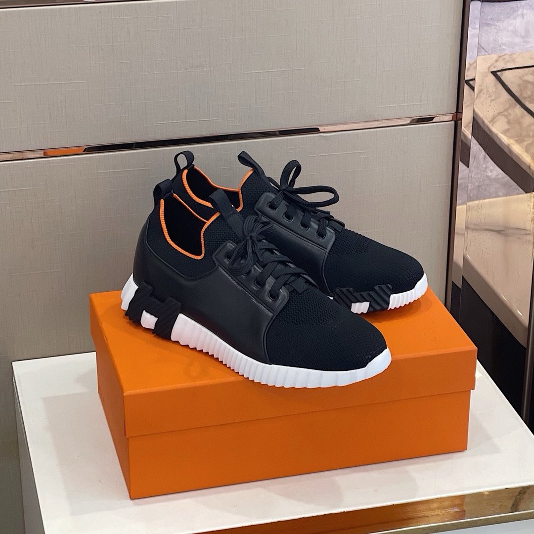 Hermes Depart Slip On  Sneaker Black