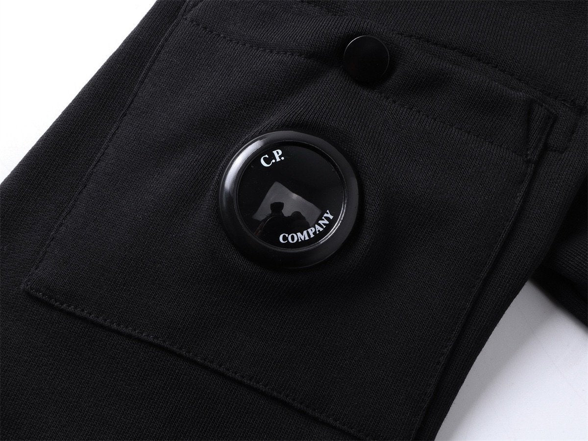 C.P. Company Sweater Basic Fleece In Black