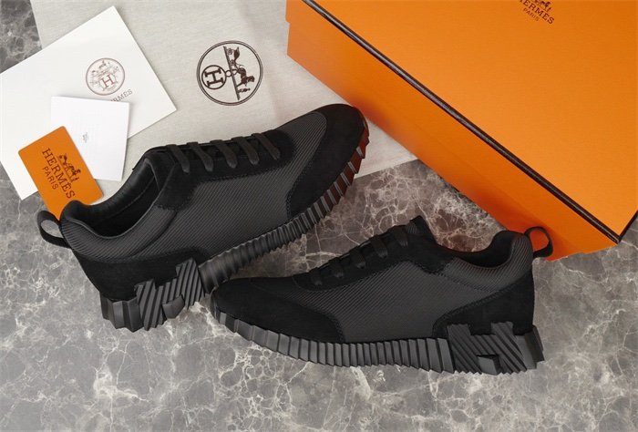 Hermes Bouncing Sneaker Full Black