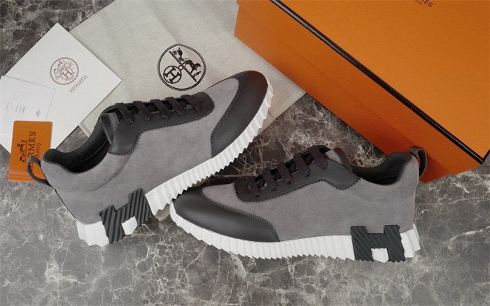 Hermes Bouncing Sneaker Dark Grey/Grey