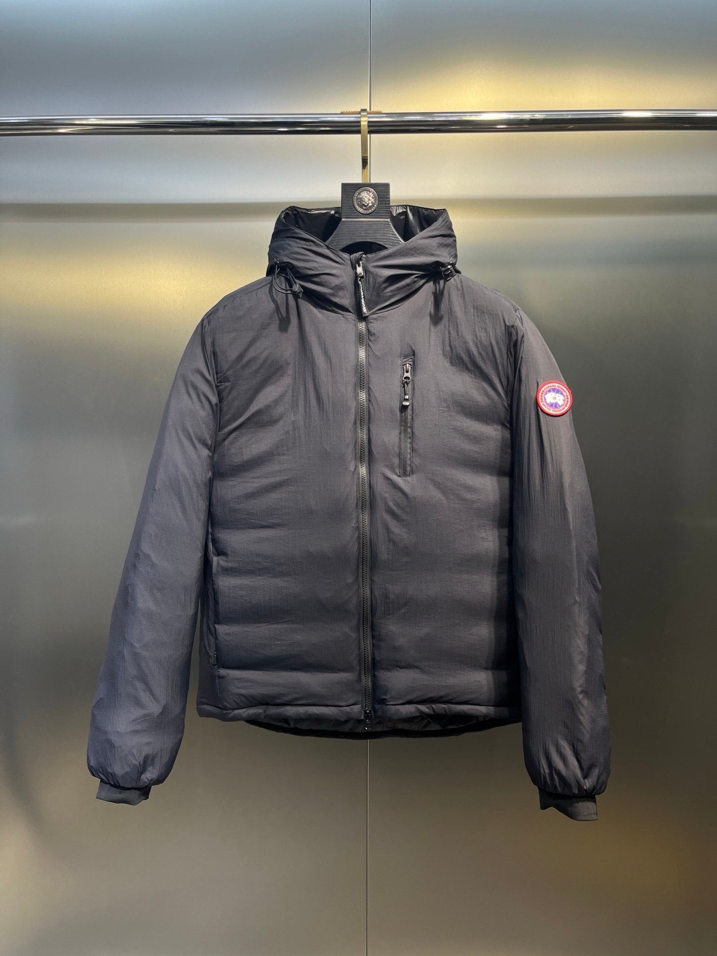 Canada Goose Lodge Hoody Jacket In Black