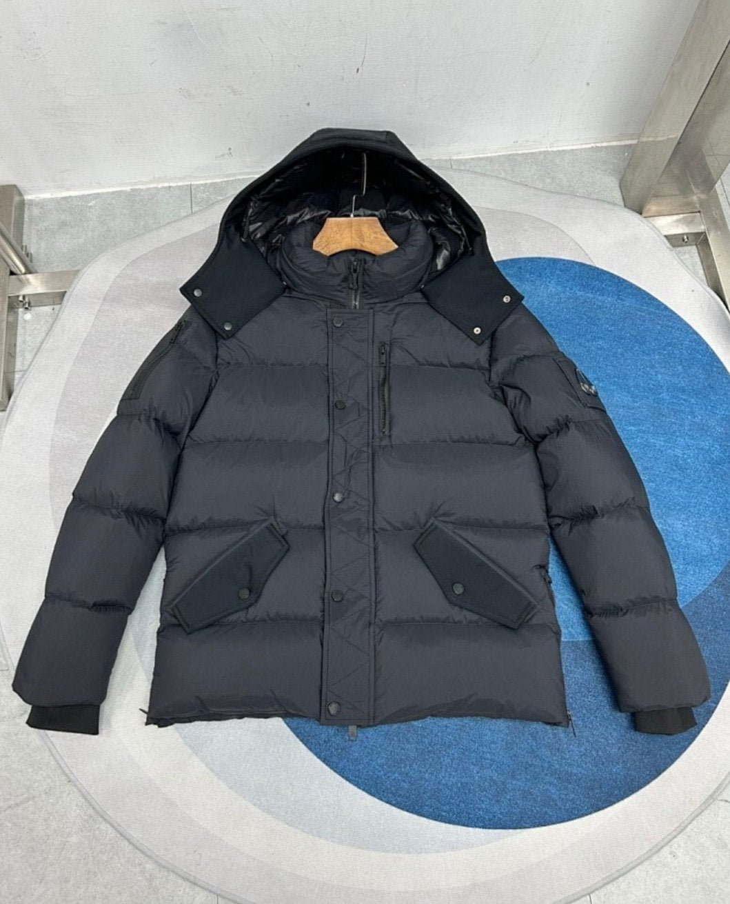 Moose Knuckles Everest Moose Q3 Jacket In Black
