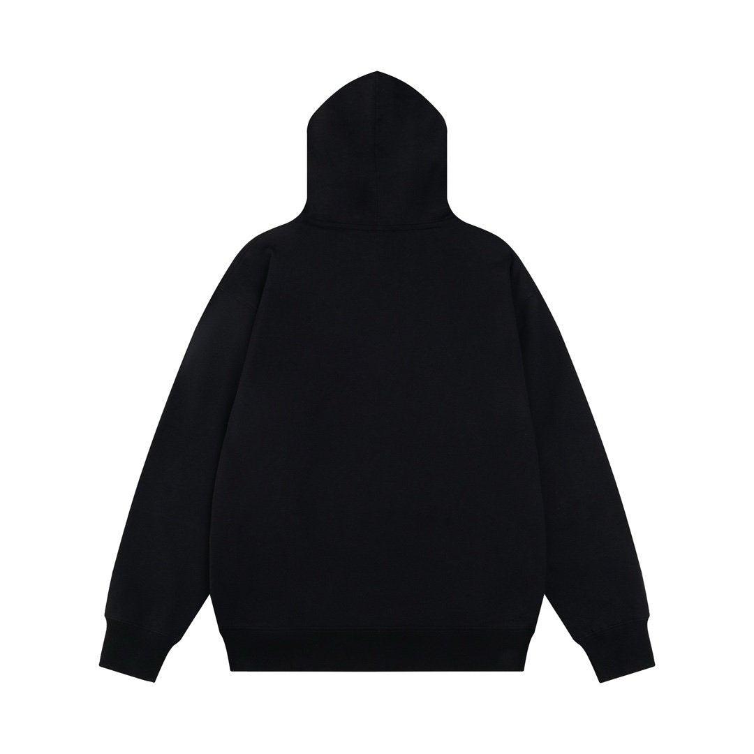 Dior CD Icon Hooded Sweatshirt In  Black