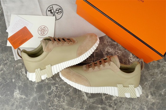 Hermes Bouncing Sneaker Beige