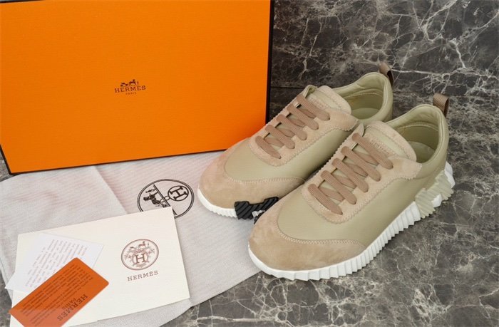 Hermes Bouncing Sneaker Beige