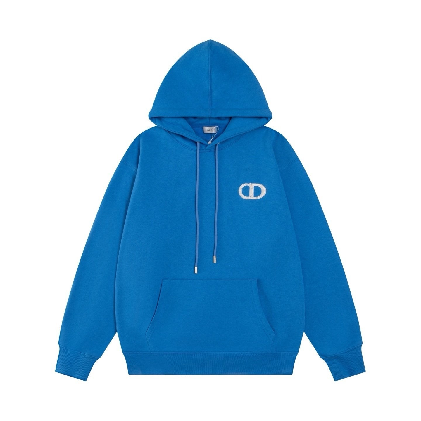Dior CD Icon Hooded Sweatshirt In  Blue
