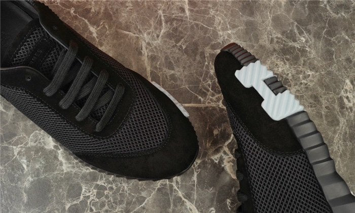 Hermes Bouncing Sneaker Black White H