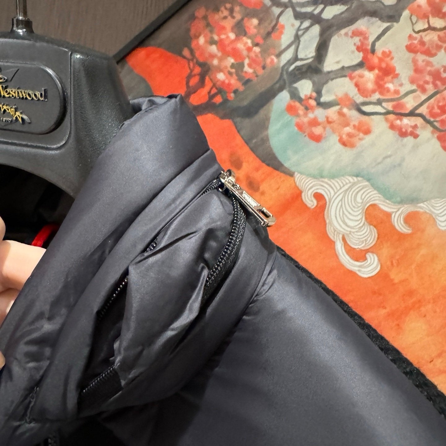 Moncler Quilted Shell And Wool Jacket In Black