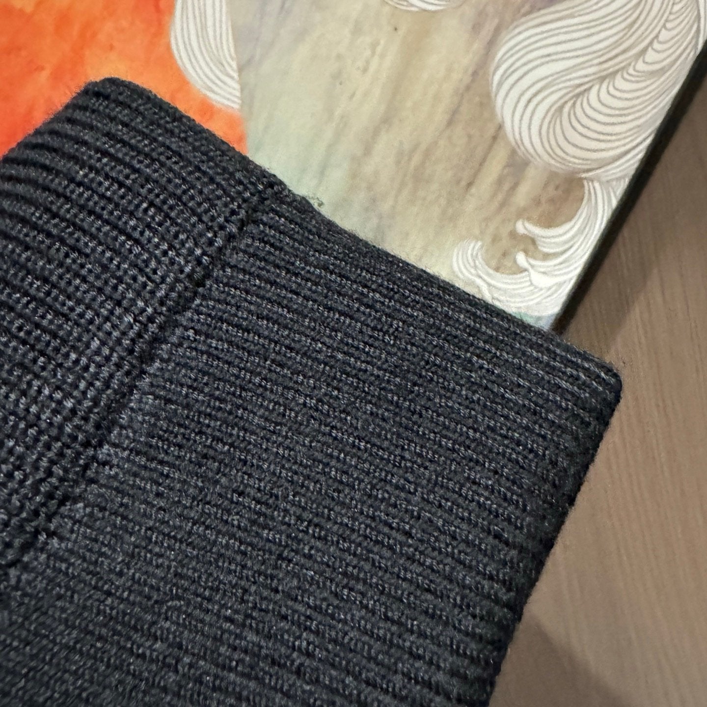 Moncler Quilted Shell And Wool Jacket In Black