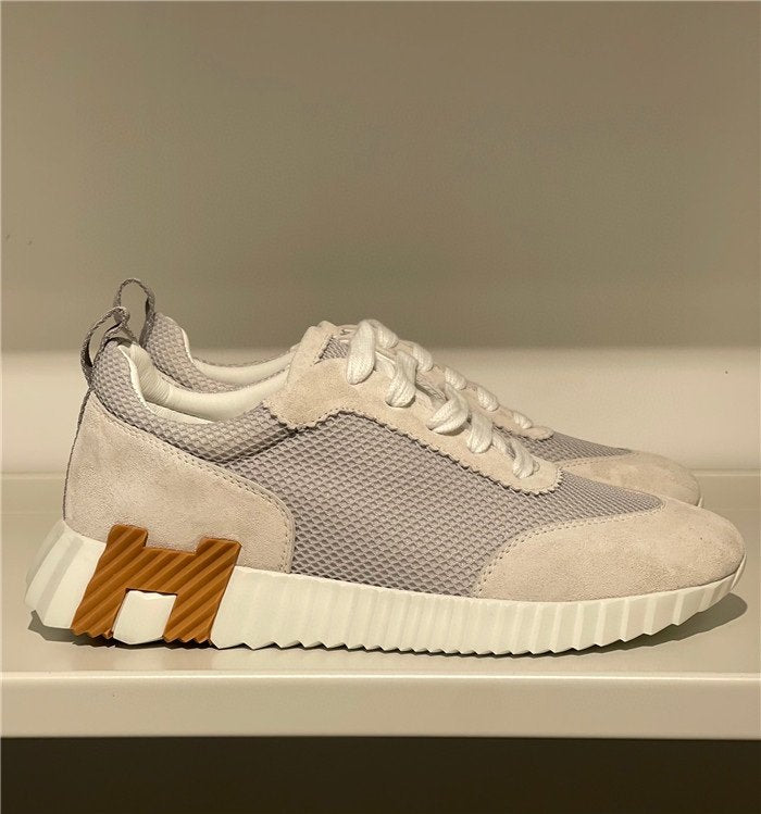 Hermes Bouncing Sneaker White Brown H
