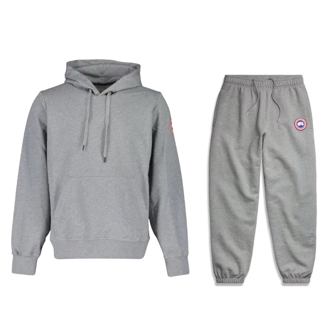 Canada Goose Hooded Tracksuit In Grey