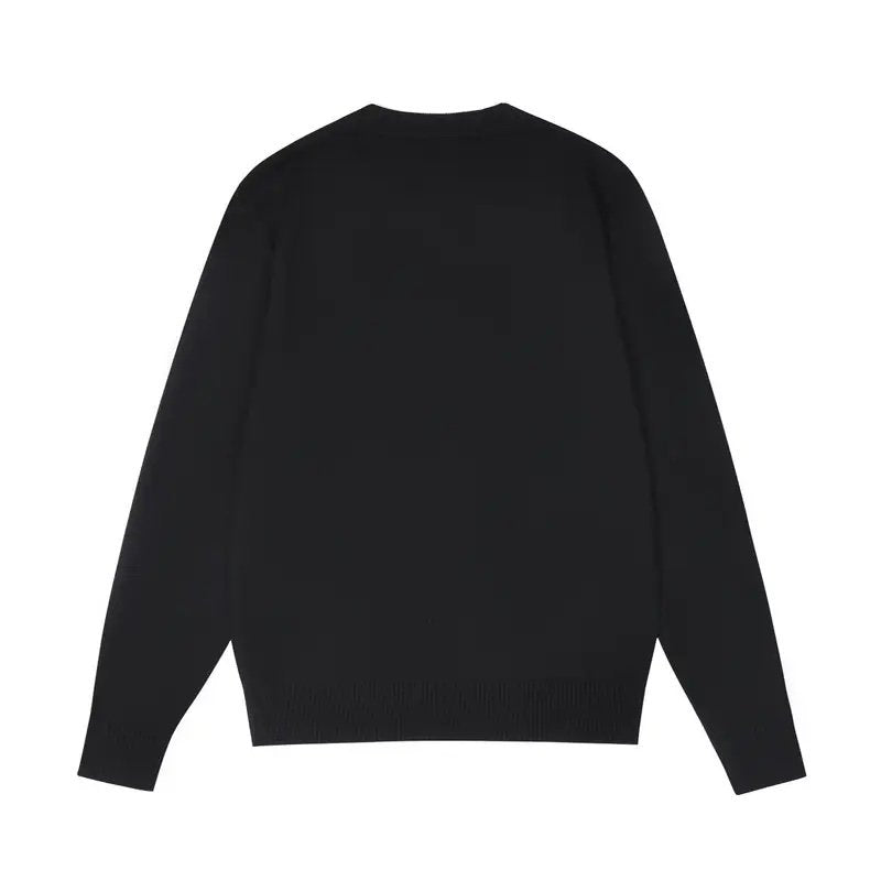 Moncler Logo Sweater Tracksuit In Black