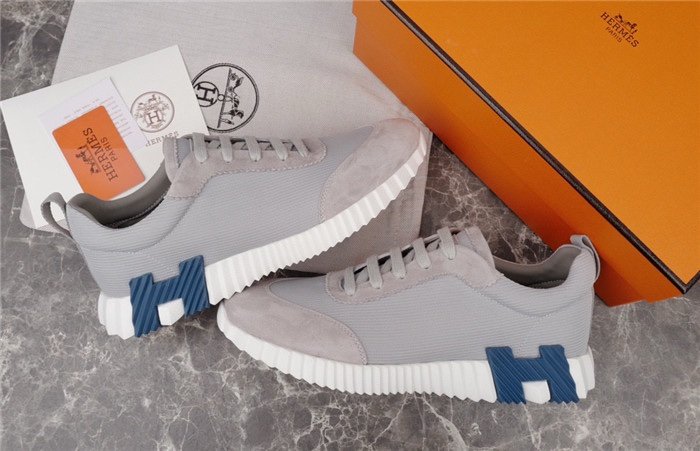 Hermes Bouncing Sneaker Grey Blue