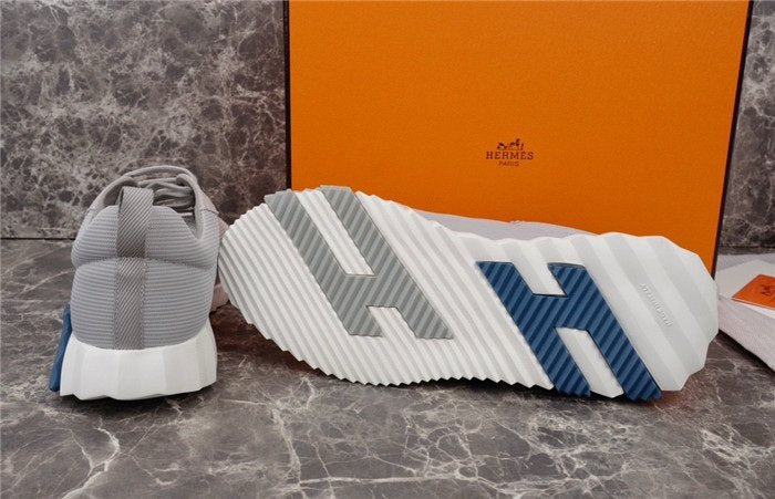 Hermes Bouncing Sneaker Grey Blue