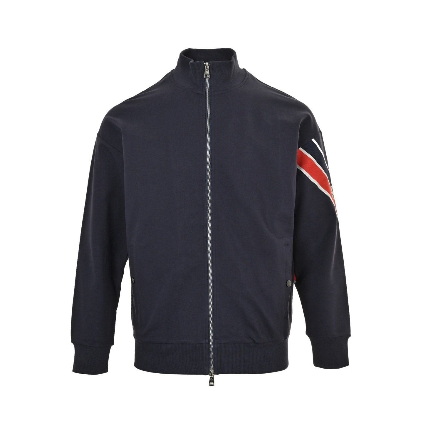 Moncler Tricolour Navy Striped Tracksuit