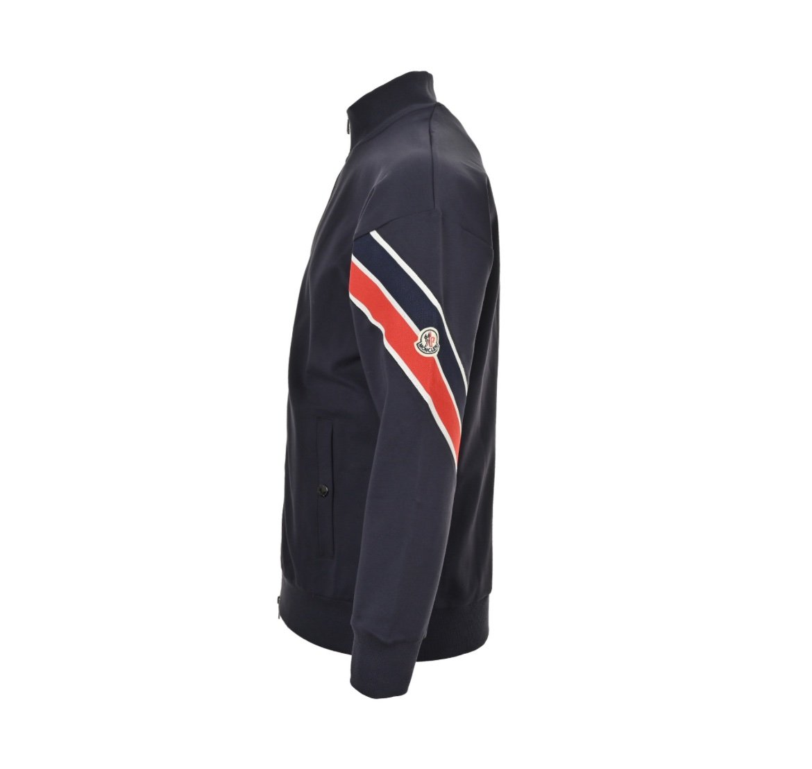Moncler Tricolour Navy Striped Tracksuit