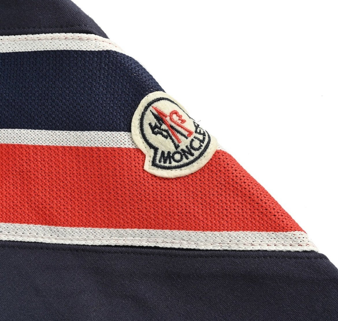 Moncler Tricolour Navy Striped Tracksuit